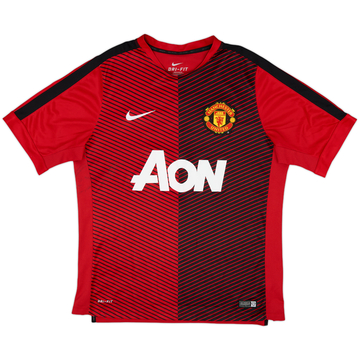 2014-15 Manchester United Nike Training Shirt - 7/10 - (L)