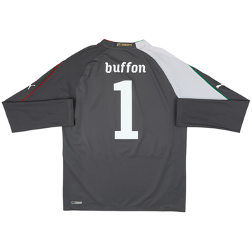 2010-12 Italy GK Shirt Buffon #1 - 8/10 - (XL)