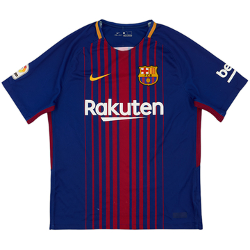 2017-18 Barcelona Home Shirt - 5/10 - (M)