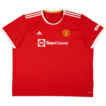 2021-22 Manchester United Home Shirt - 8/10 - (4XL)