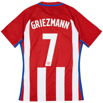 2016-17 Atletico Madrid Player Issue Home Shirt Griezmann #7 - 10/10 - (M)
