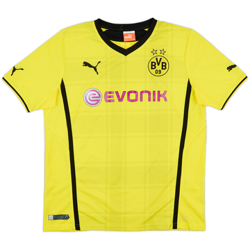2013-14 Borussia Dortmund Home Shirt - 8/10 - (XL.Boys)