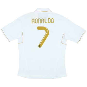2011-12 Real Madrid Home Shirt Ronaldo #7 - 7/10 - (XL)