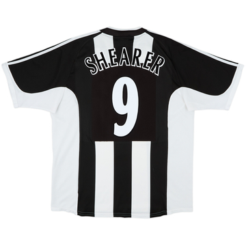 2001-03 Newcastle Home Shirt Shearer #9 - 8/10 - (L)