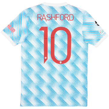 2021-22 Manchester United Away Shirt Rashford #10 - 9/10 - (S)