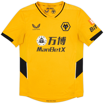 2021-22 Wolves Home Shirt - 5/10 - (S)