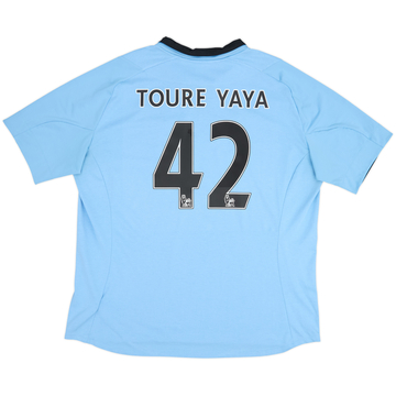 2012-13 Manchester City Home Shirt Toure Yaya #42 - 6/10 - (XXL)