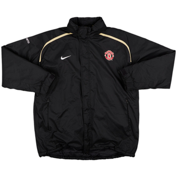 2006-07 Manchester United Nike Padded Bench Coat - 5/10 - (L)