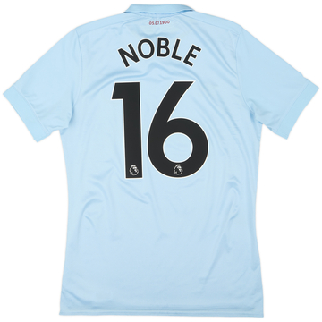 2017-18 West Ham Third Shirt Noble #16 - 8/10 - (S)