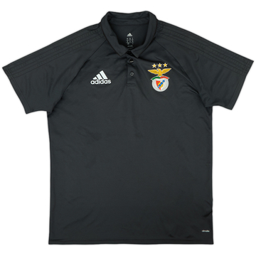 2017-18 Benfica adidas Polo Shirt - 9/10 - (M)