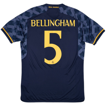 2023-24 Real Madrid Away Shirt Bellingham #5 - 10/10 - (M)