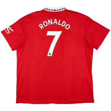 2022-23 Manchester United Home Shirt Ronaldo #7 - 9/10 - (3XL)