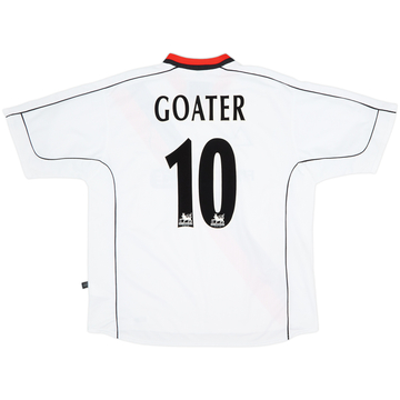 2002-03 Manchester City Away Shirt Goater #10 - 10/10 - (XL)