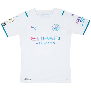 2021-22 Manchester City Away Shirt #6 - 7/10 - (M)