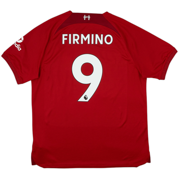 2022-23 Liverpool Home Shirt Firmino #9 - 10/10 - (L)