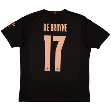 2020-21 Manchester City Away Shirt De Bruyne #17 - 7/10 - (L)