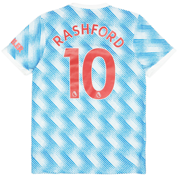 2021-22 Manchester United Away Shirt Rashford #10 - 8/10 - (M)