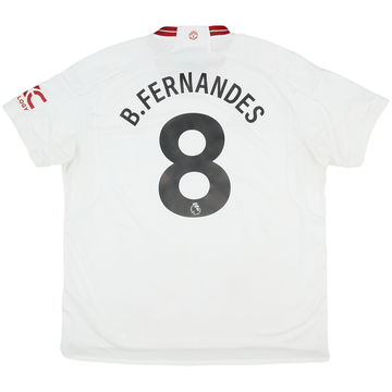 2023-24 Manchester United Third Shirt B.Fernandes #8 - 10/10 - (XXL)