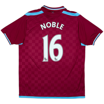 2009-10 West Ham Home Shirt Noble #16 - 9/10 - (L)