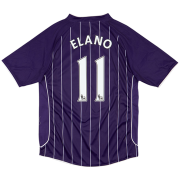 2007-08 Manchester City Away Shirt Elano #11 - 8/10 - (M)