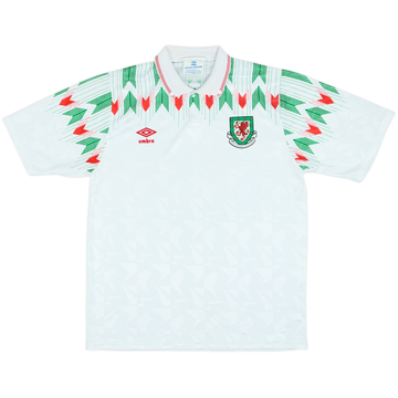 1990-92 Wales Away Shirt - 8/10 - (XL)