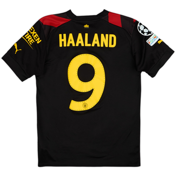2022-23 Manchester City Away Shirt Haaland #9 - 9/10 - (S)