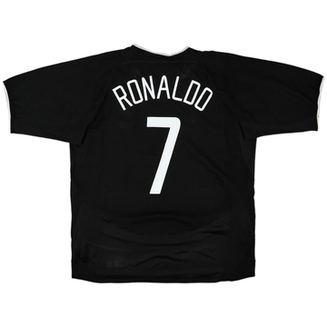 2003-05 Manchester United Away Shirt Ronaldo #7 - 7/10 - (XL)