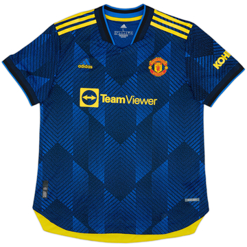 2021-22 Manchester United Authentic Third Shirt - 10/10 - (Women's L)