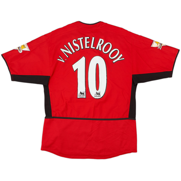 2002-04 Manchester United Home Shirt v.Nistelrooy #10 - 5/10 - (S)