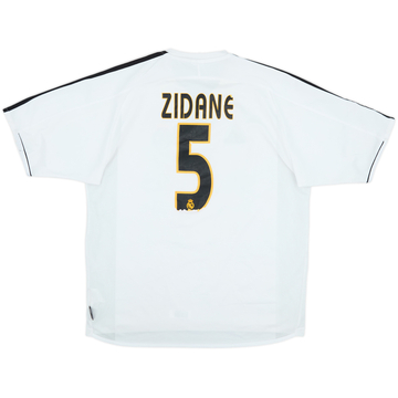 2003-04 Real Madrid Home Shirt Zidane #5 - 5/10 - (M)