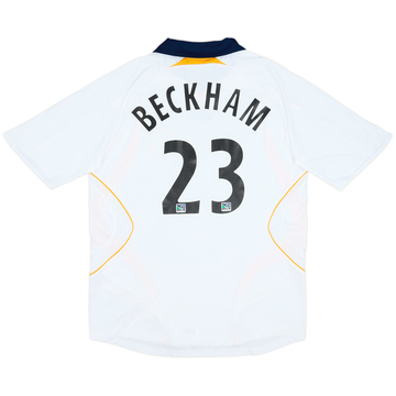 2007-08 LA Galaxy Home Shirt Beckham #23 - 8/10 - (L)