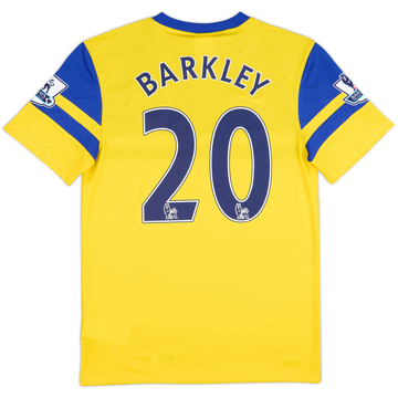 2013-14 Everton Away Shirt Barkley #20 - 8/10 - (S)