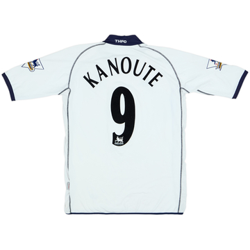 2002-04 Tottenham Home Shirt Kanoute #9 - 7/10 - (L)
