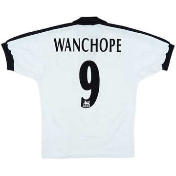 1997-98 Derby County Home Shirt Wanchope #9 - 6/10 - (S)