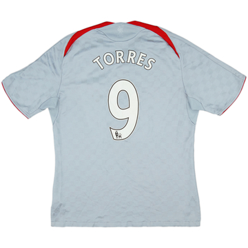 2008-09 Liverpool Away Shirt Torres #9 - 6/10 - (L)