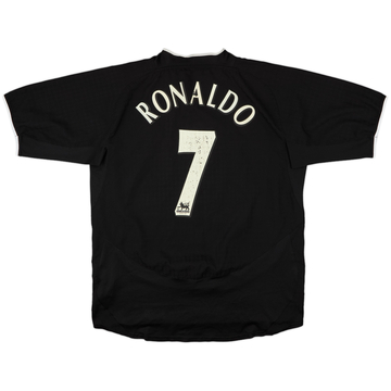 2003-05 Manchester United Away Shirt Ronaldo #7 - 5/10 - (L)