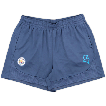 2024-25 Manchester City Staff Issue Puma Training Shorts 'CO' - 10/10 - (L)