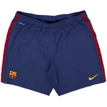 2013-14 Barcelona Home Shorts - 8/10 - (XXL)