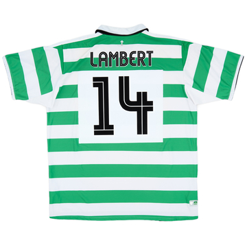 2004-05 Celtic Home Shirt Lambert #14 - 9/10 - (XXL)