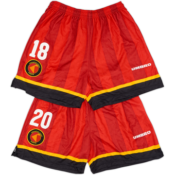 1997 Nagoya Grampus Eight Player Issue Home Shorts - 7/10 - (M)