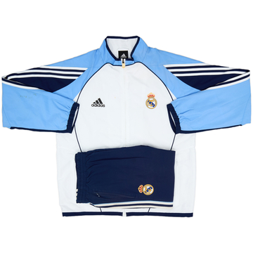 2005-06 Real Madrid adidas Tracksuit - 7/10 - (L)