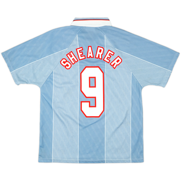 1996-97 England Away Shirt Shearer #9 - 9/10 - (L)