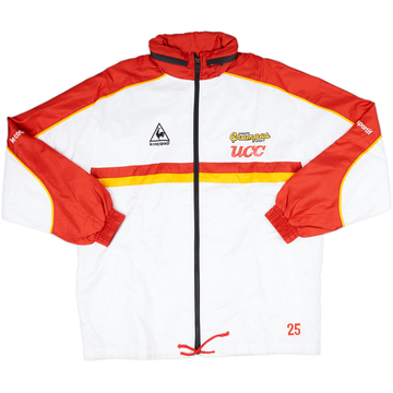1999 Nagoya Grampus Eight Le Coq Sportif Player Issue Hooded Track Jacket #25 - 8/10 - (L)