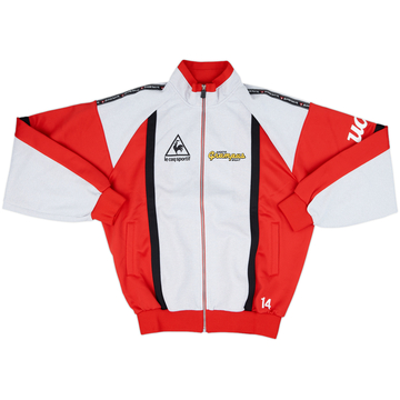 1998 Nagoya Grampus Eight Le Coq Sportif Player Issue Track Jacket #14 - 9/10 - (XXL)