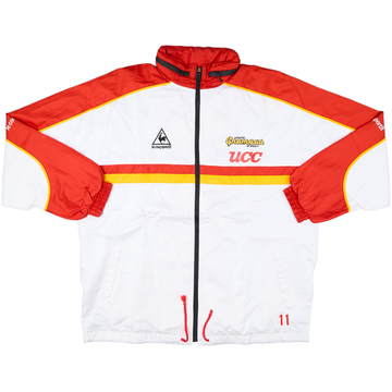 1999 Nagoya Grampus Eight Le Coq Sportif Player Issue Hooded Track Jacket #11 - 7/10 - (XL)
