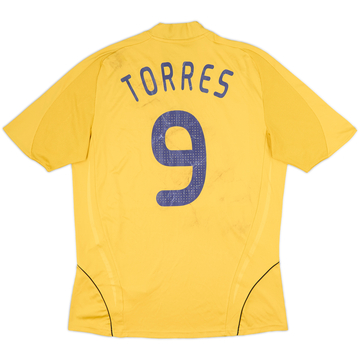 2008-10 Spain Away Shirt Torres #9 - 4/10 - (L)