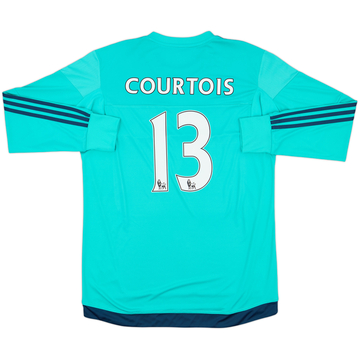 2015-16 Chelsea GK Shirt Courtois #13 - 8/10 - (L)