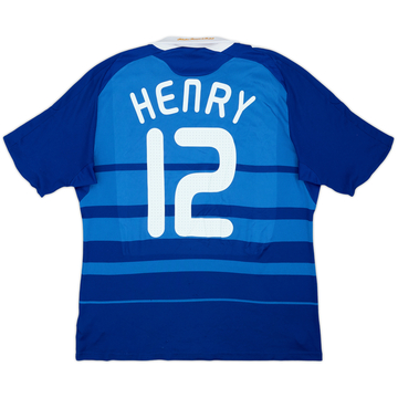 2008-09 France Home Shirt Henry #12 - 5/10 - (L)