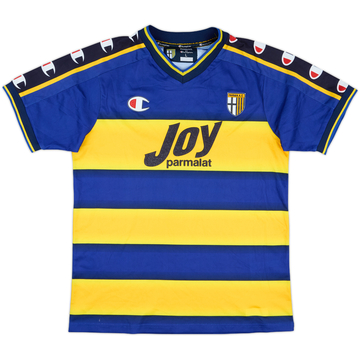2001-02 Parma Match Issue Home Shirt #4