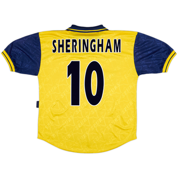 1995-97 Tottenham Third Shirt Sheringham #10 - 9/10 - (M)